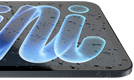 iPad mini, showcasing water droplets on a screen