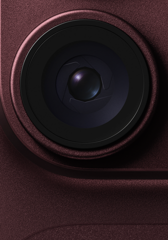 Main camera variable aperture lens featured on iPhone 18 Pro in Burgundy