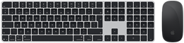 Top view of Magic Keyboard with Touch ID and Magic Mouse