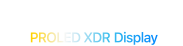 MacBook Pro with PROLED XDR Display